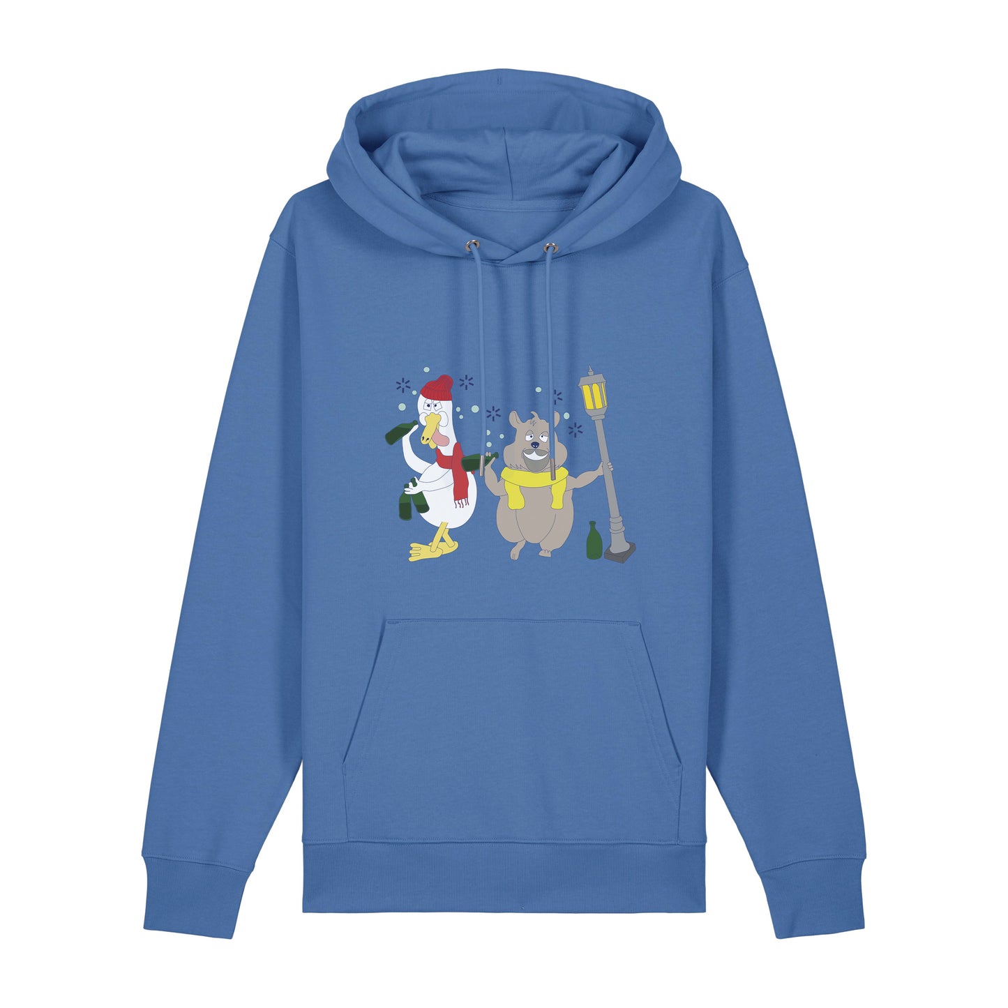 Hoodie Clubbing (blau)