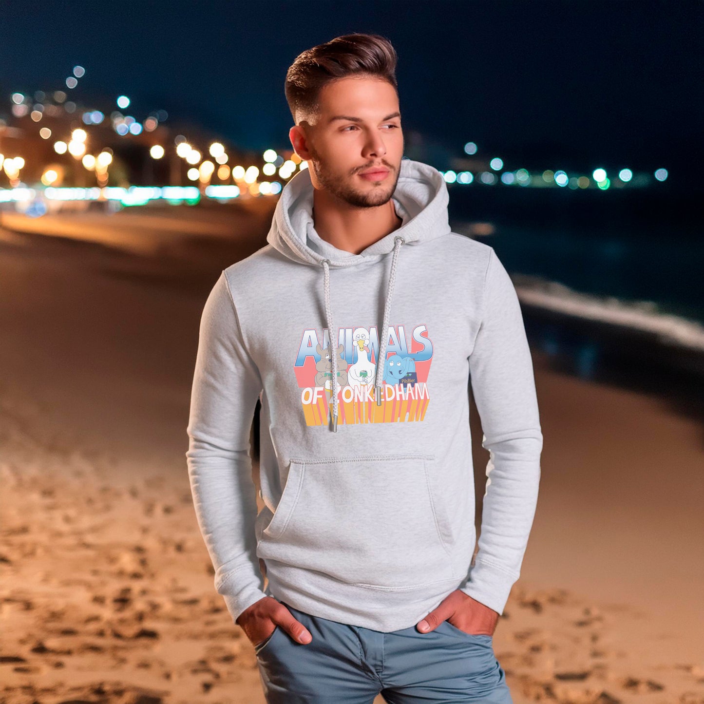 Hoodie Heroes (light grey)