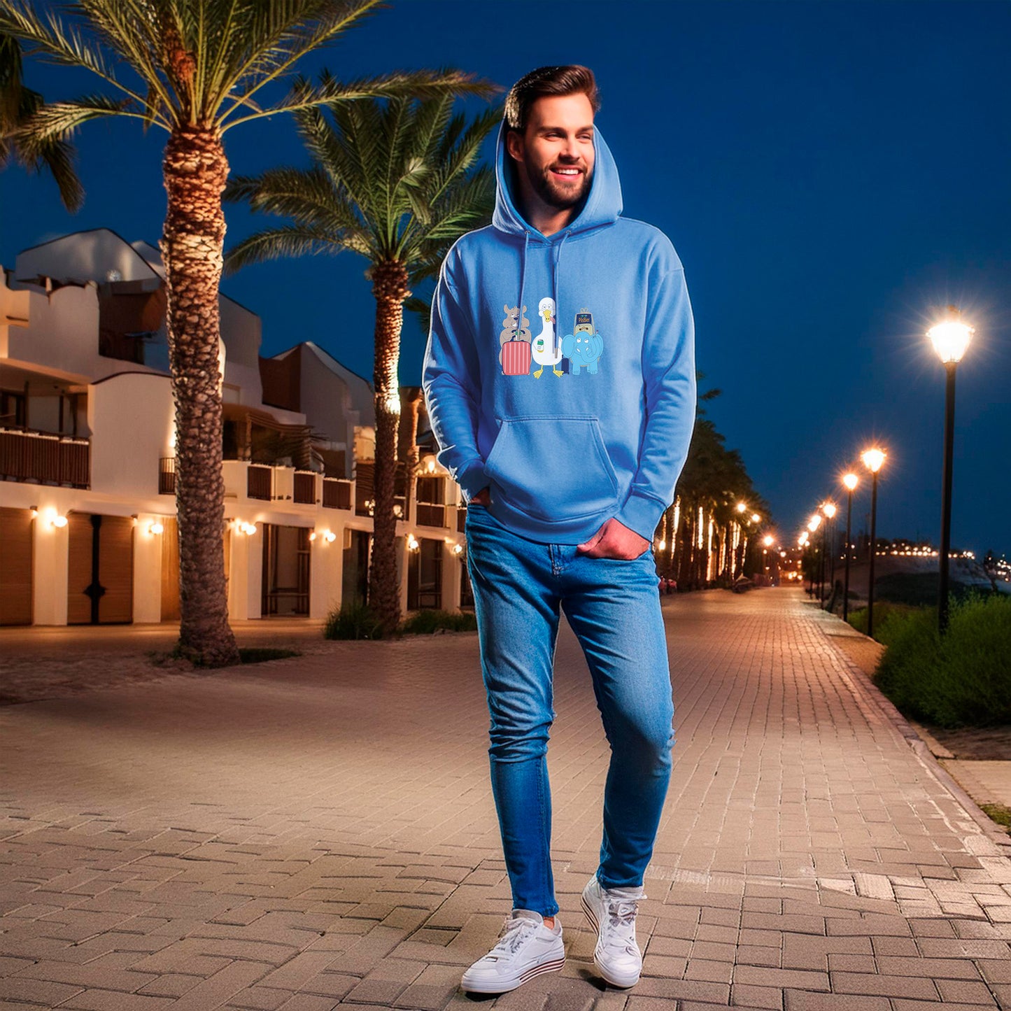 Hoodie TravelGroup (blue)