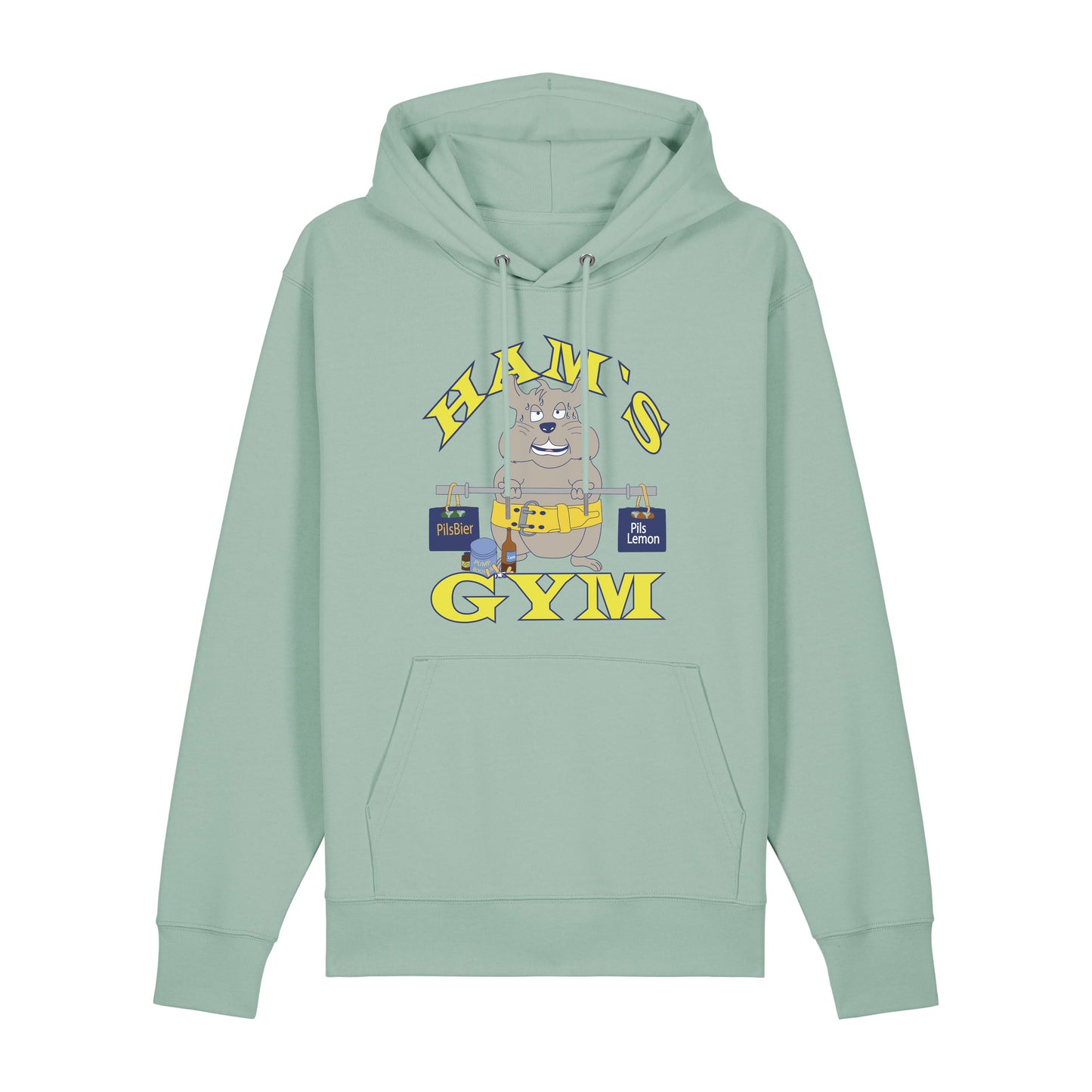 Hoodie Gym (turquoise)