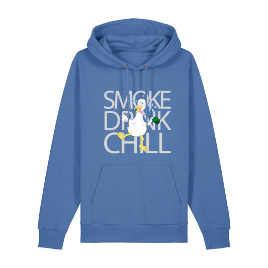 Hoodie Maple (blue)