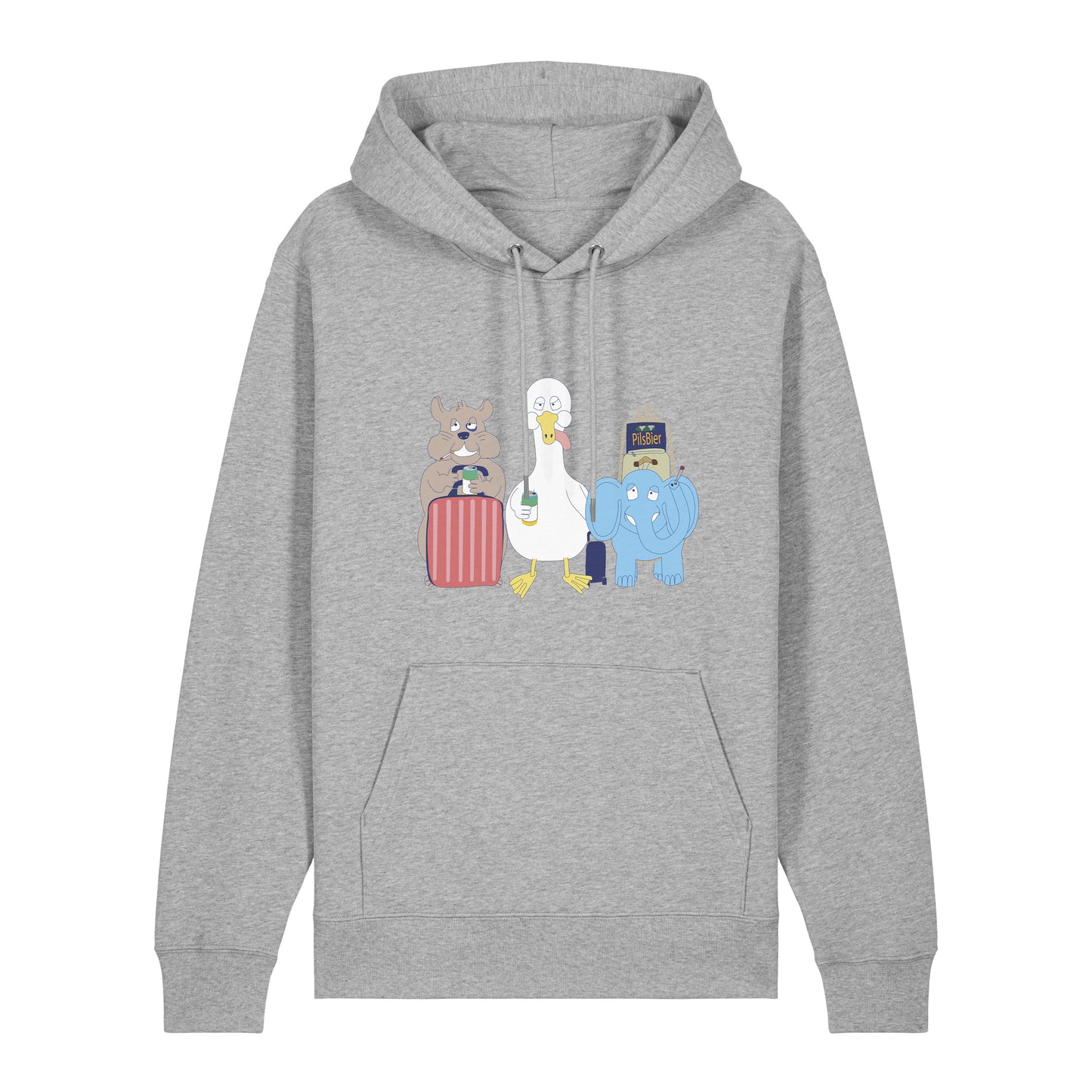 Hoodie TravelGroup (grau)