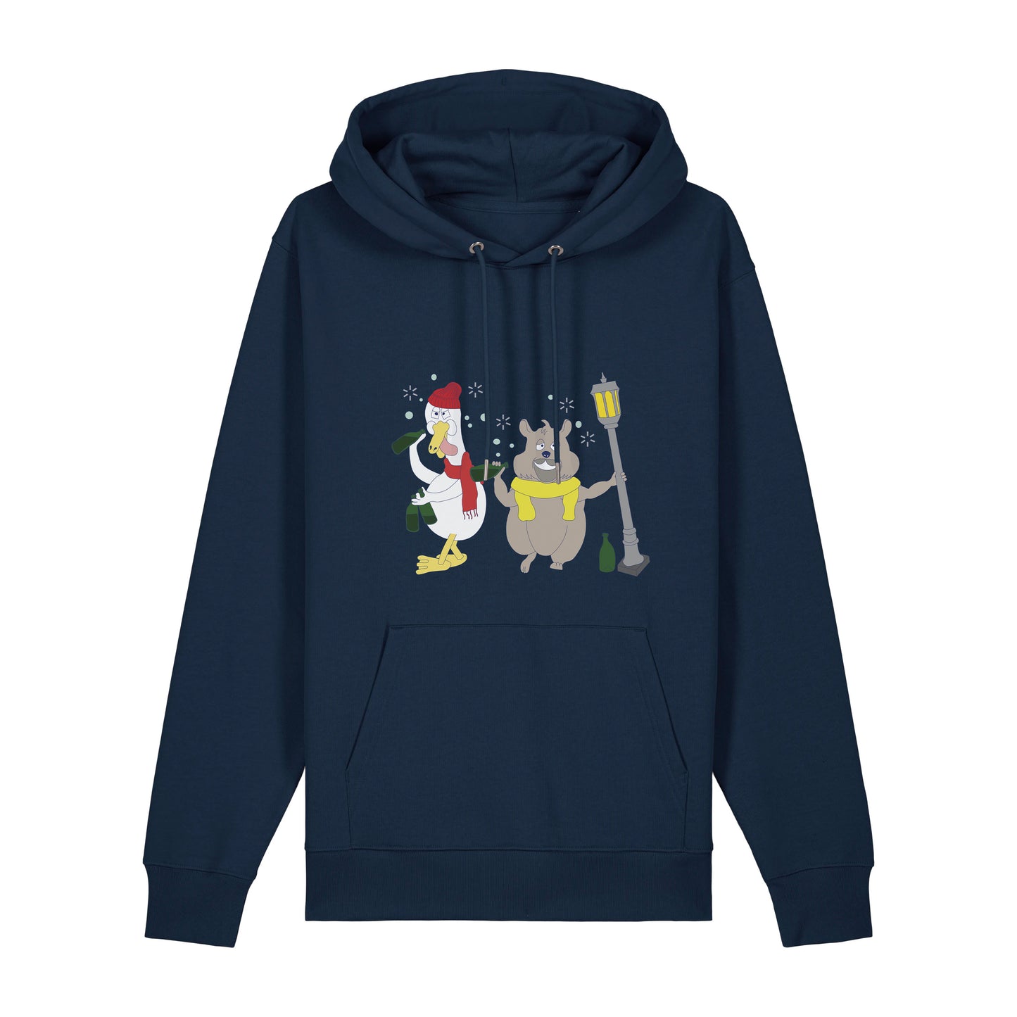 Hoodie Clubbing (navy blue)