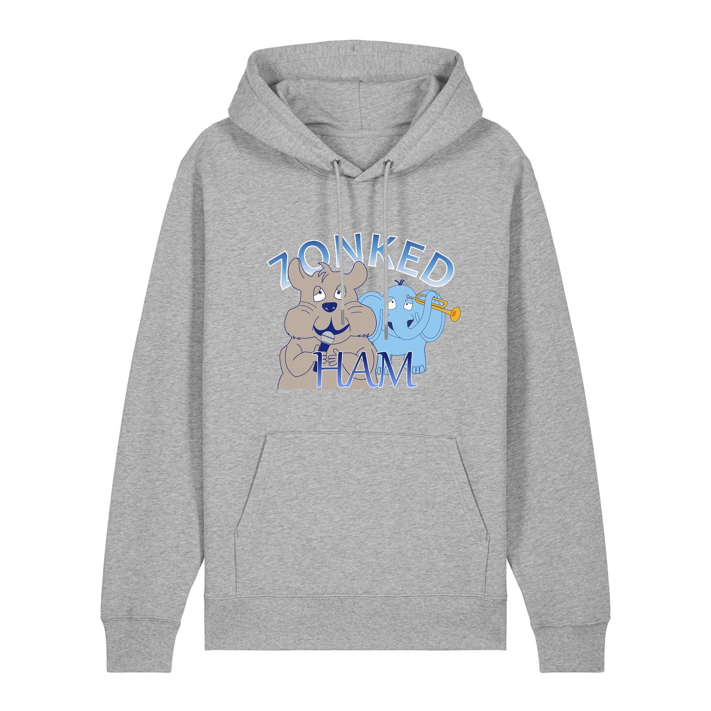 Hoodie Singing (grey)